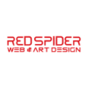 RedSpider Web and Art Design